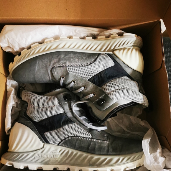 STONE ISLAND X ECCO ANKLE SHOES - Picture 3 of 11